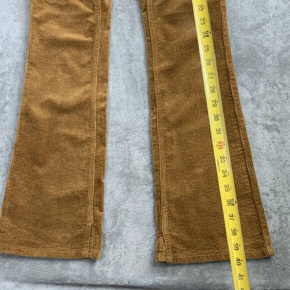 Judy Blue Corduroy Pants Women 26x31” Brown Bootcut Stretch Retro Y2K Soft Boho - Picture 4 of 15